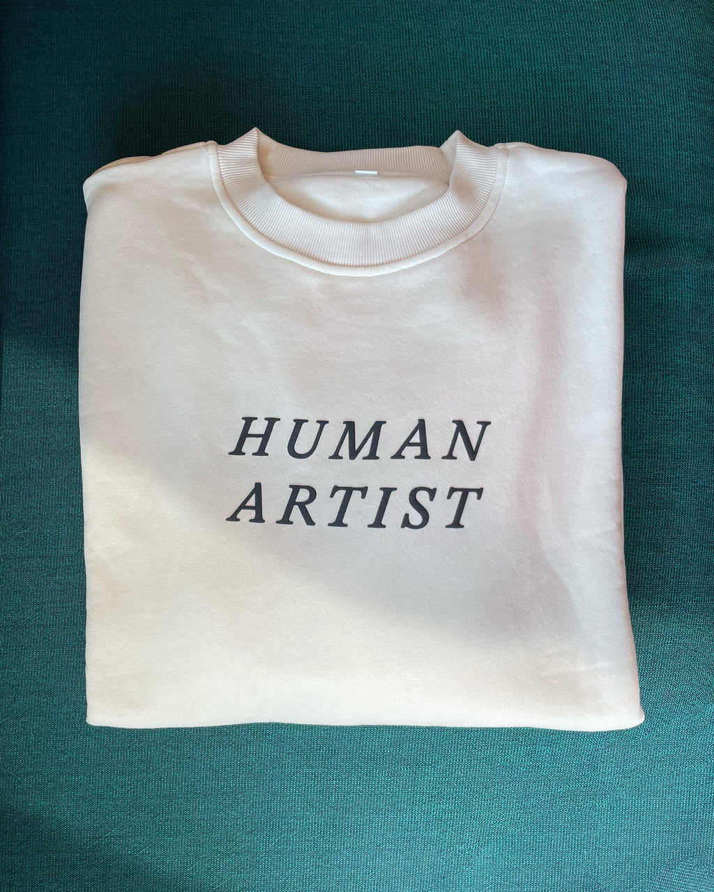 Human Artist Drop 001 - Puff Ink Crewneck Sweatshirt