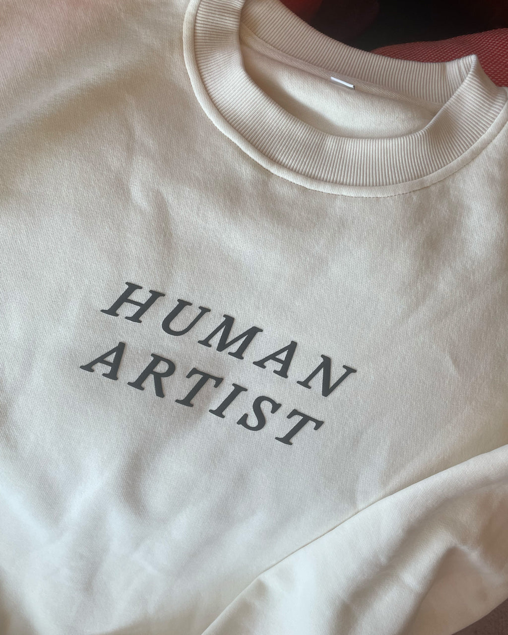 Human Artist Drop 001 - Puff Ink Crewneck Sweatshirt