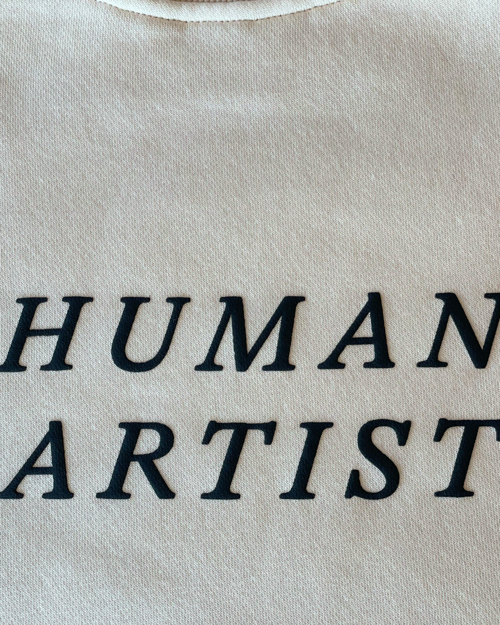 Human Artist Drop 001 - Puff Ink Crewneck Sweatshirt