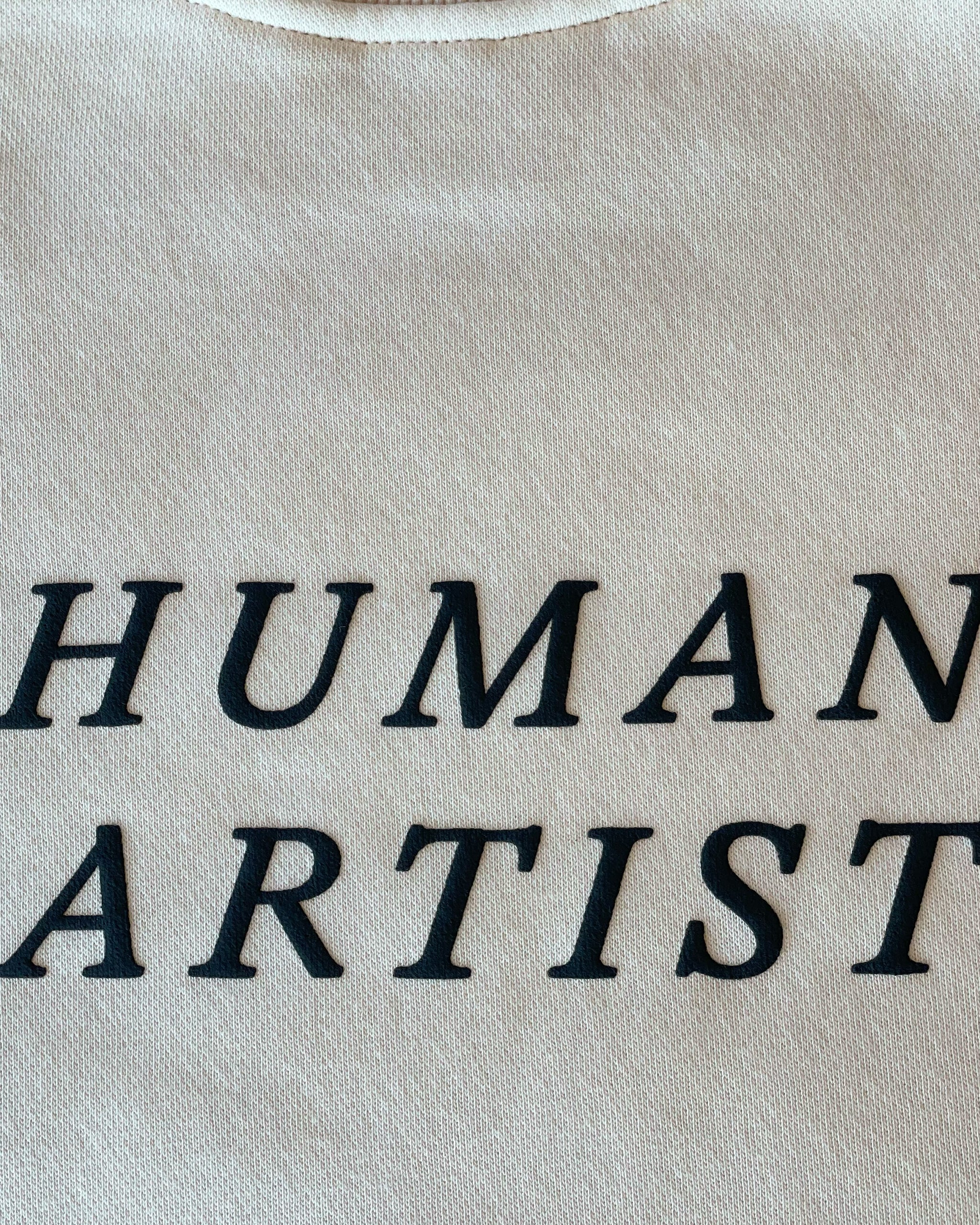 Human Artist Drop 001 - Puff Ink Crewneck Sweatshirt