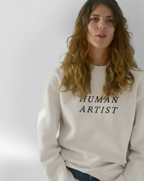 Human Artist Drop 001 - Screen Print Crewneck Sweatshirt